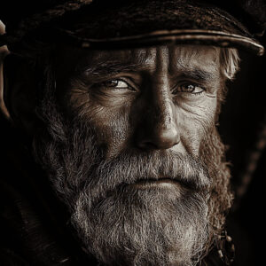 old sailor representing shanghaiing